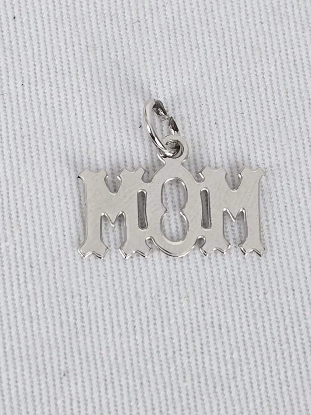 925 Sterling Silver MOM Charm Mother Pendant Bracelet Charm Gift for Mom